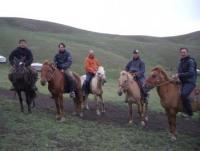 Horse trekking in Mongolia