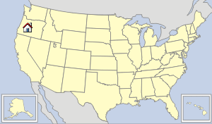 Map Oregon