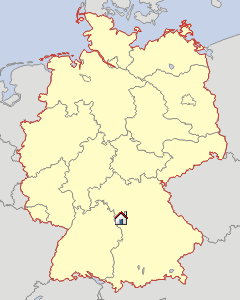 Map Bavaria
