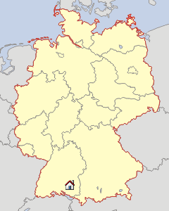 Map Baden-Württemberg