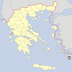 Map Southern Aegean