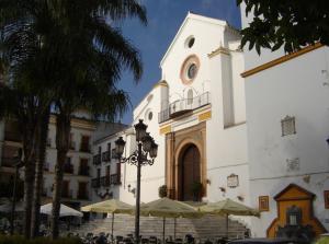 'Plaza de Pescao' in Coín - San Juan Church