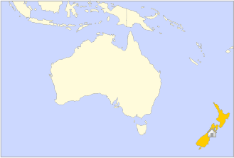 Map South island