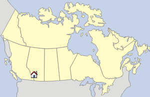Map Alberta