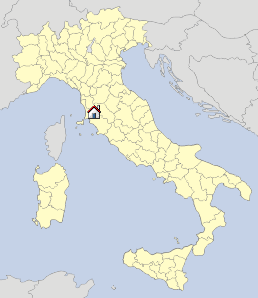 Map Tuscany