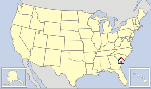 Map South-Carolina
