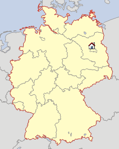 Map Berlin/Brandenburg