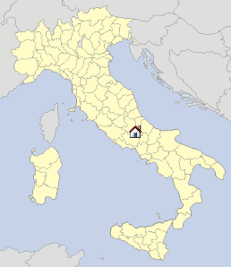Map Umbria