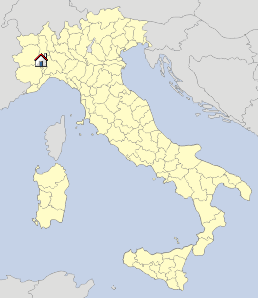 Map Piedmont/Lake-Maggiore