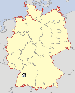 Map Baden-Württemberg
