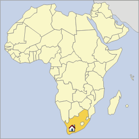 Map Kwa Zulu/Natal-Durban