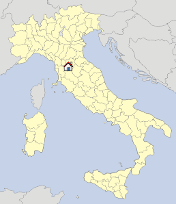 Map Tuscany