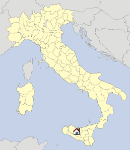 Map Sicily