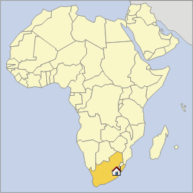 Map Kwa Zulu/Natal-Durban