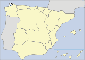 Map Andalusia-Costa del Sol, de la Luz