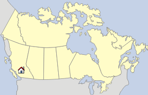 Map British Columbia