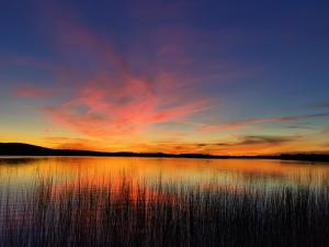 Sunset at the Fletcher Lake
