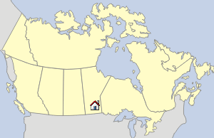 Map Manitoba