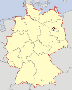 Map Berlin/Brandenburg