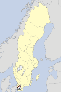 Map Skåne